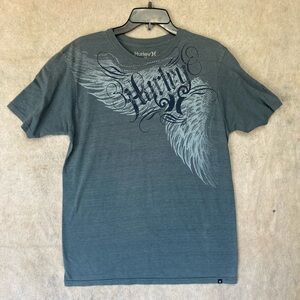 Hurley graphic skateboarding tshirt men’s size large premium fit